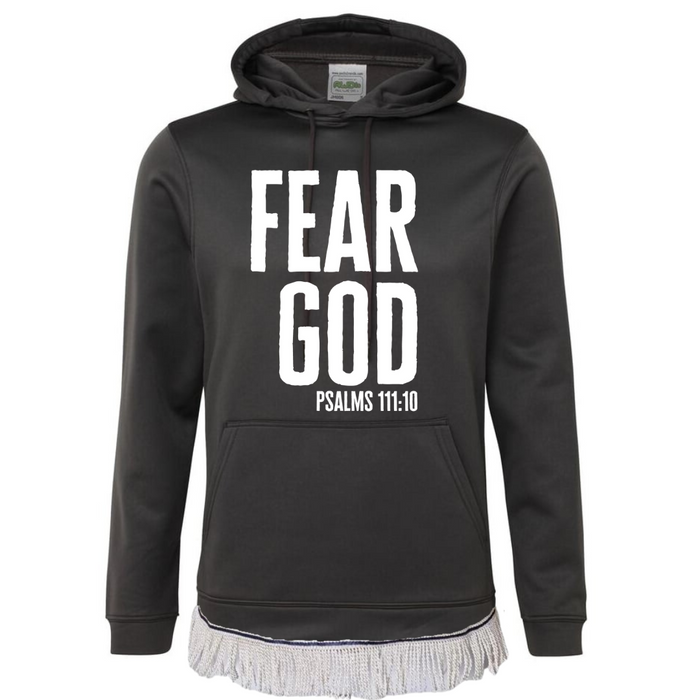 FEAR GOD Hoodie with Fringes