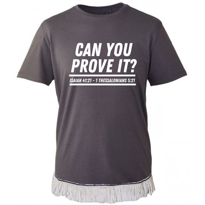 PROVE IT Fringed T-Shirt