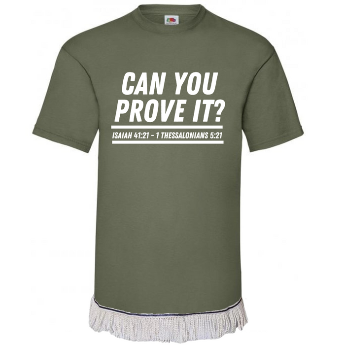 PROVE IT Fringed T-Shirt