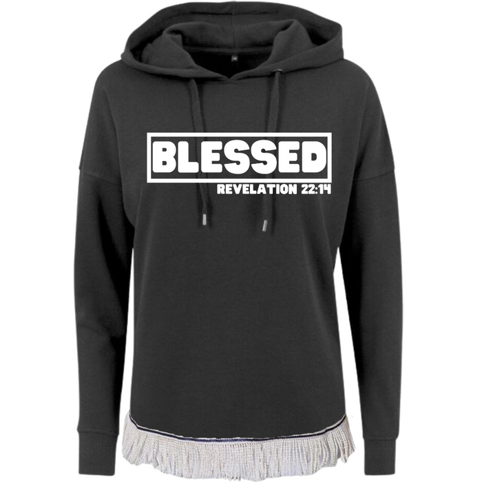 BLESSED Women's Oversized Cotton Hoodie
