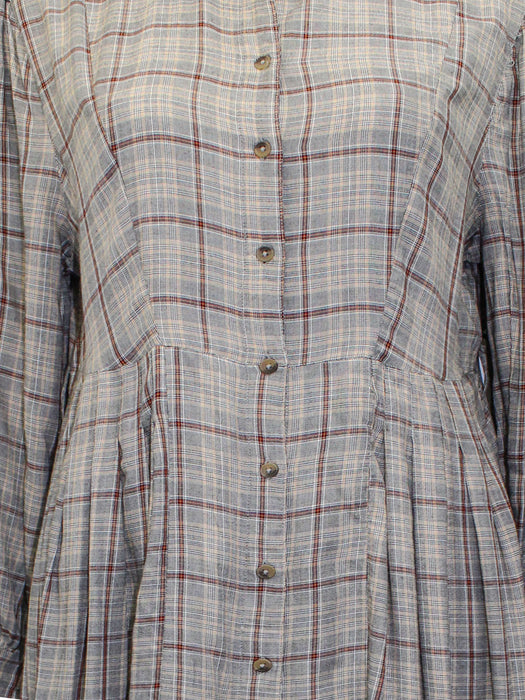 Pure Cotton Maxi Shirt Dress