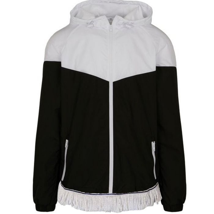 Men's Two-Tone WindRunner Jacket with Fringes