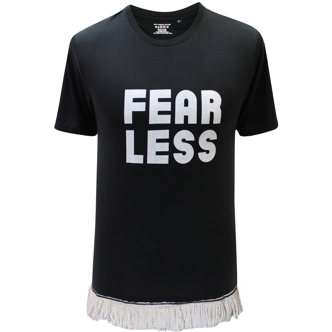 Men's Fear Less T-Shirt - Free Worldwide Shipping- Sew Royal US