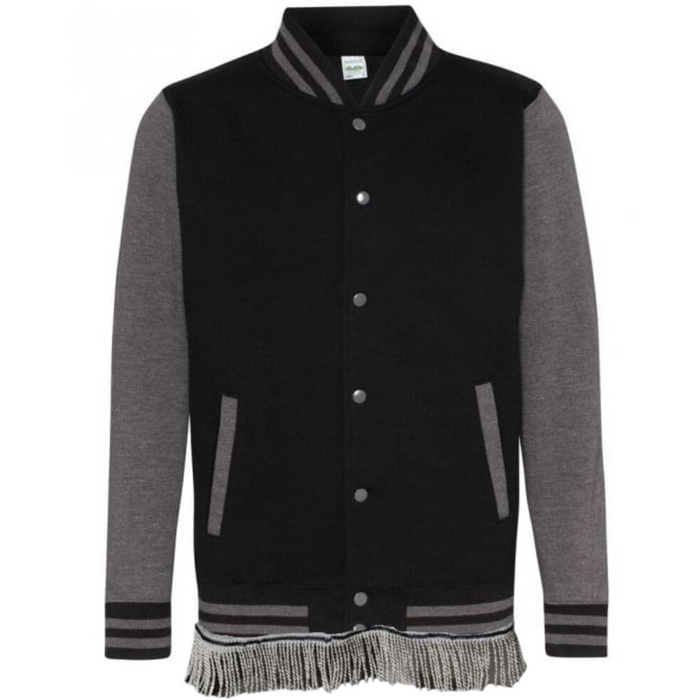 Men's Varsity Jacket with Fringes