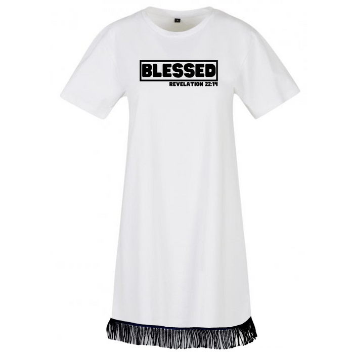 BLESSED Women's Tunic Tee Dress
