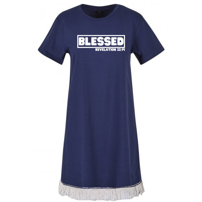 BLESSED Women's Tunic Tee Dress