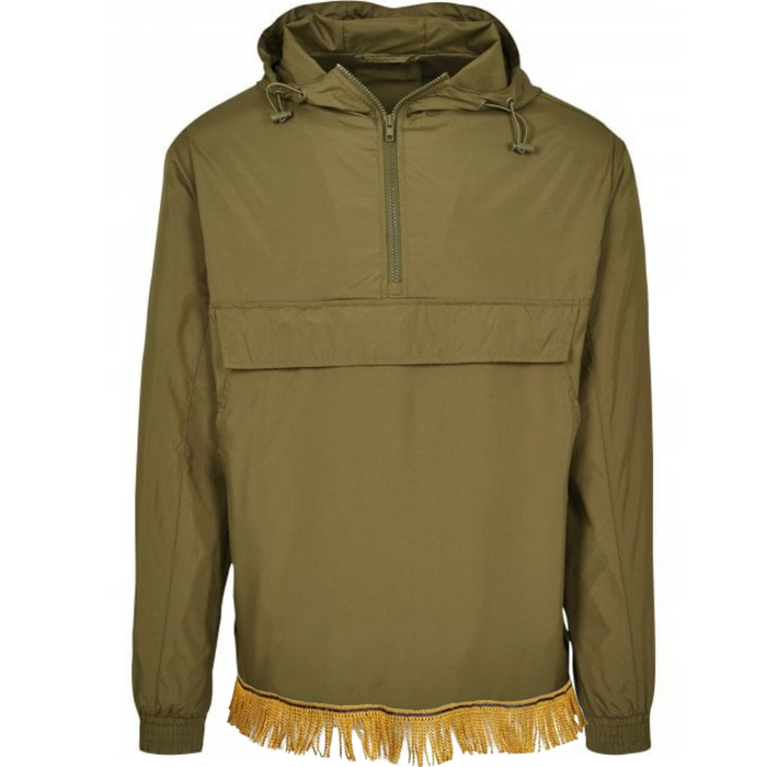Men's Pullover Jacket with Fringes