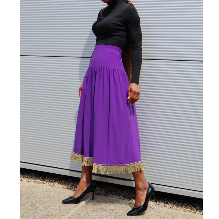Simple Midi Skirt (12 Colours)
