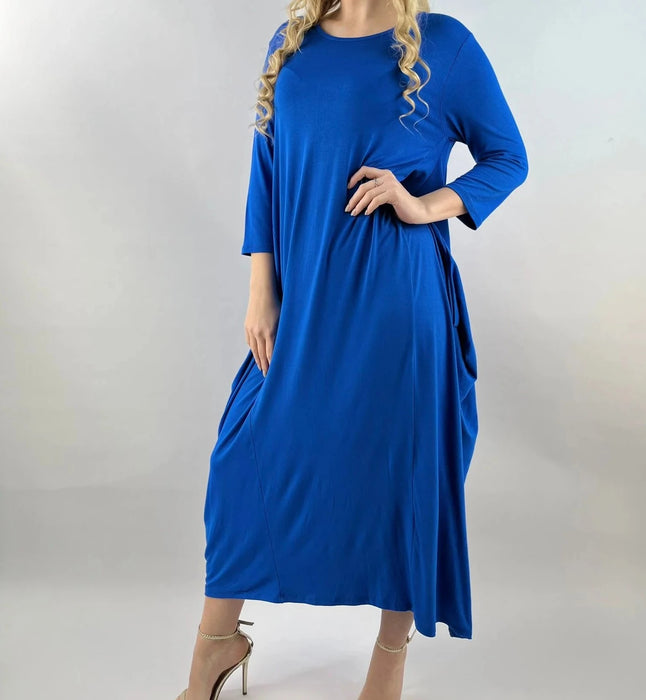 Lightweight 3/4 Sleeve Parachute Dress
