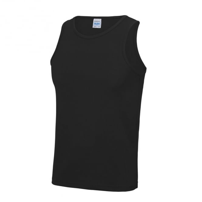 Men's Polyester Tank Top with Fringes