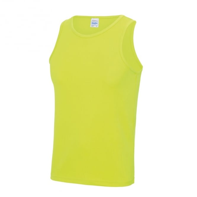 Men's Polyester Tank Top with Fringes