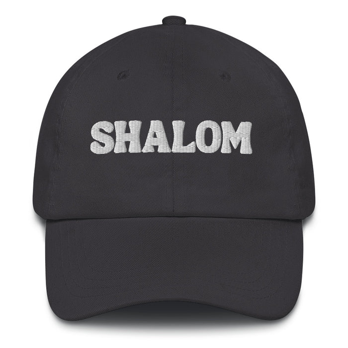 SHALOM Embroidered Dad Hat