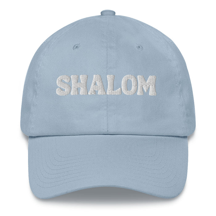 SHALOM Embroidered Dad Hat