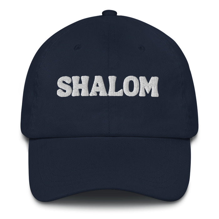 SHALOM Embroidered Dad Hat