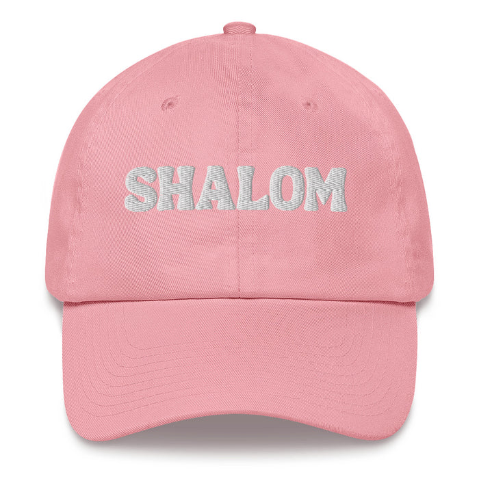 SHALOM Embroidered Dad Hat