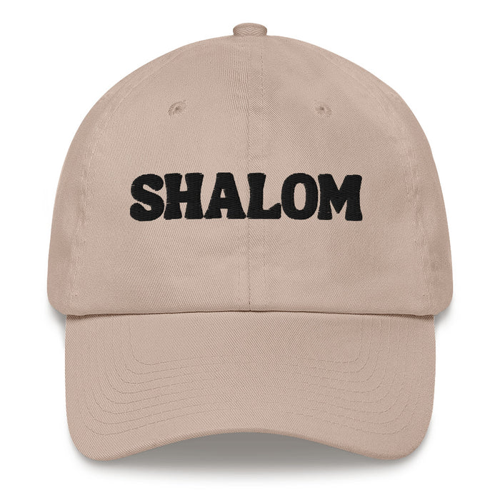 SHALOM Embroidered Dad Hat