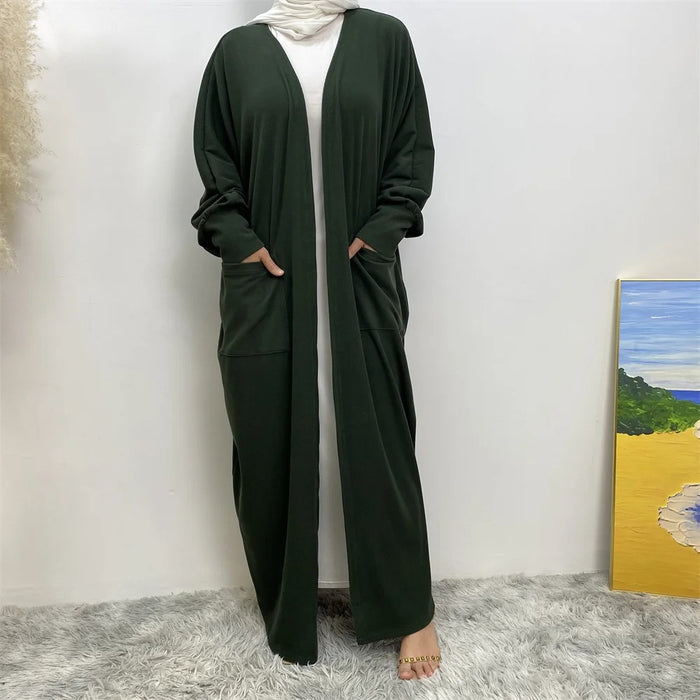 Butterfly Maxi Cardigan w/ Front Pockets