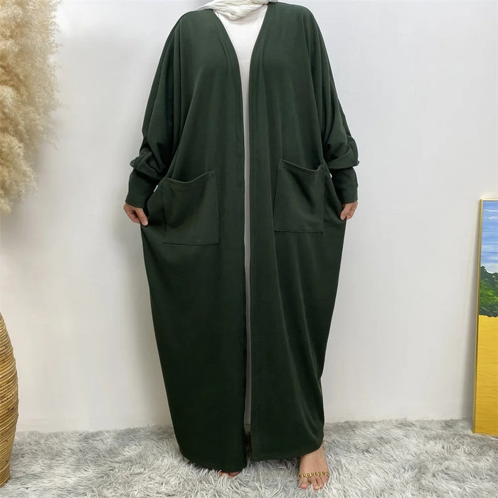 Butterfly Maxi Cardigan w/ Front Pockets
