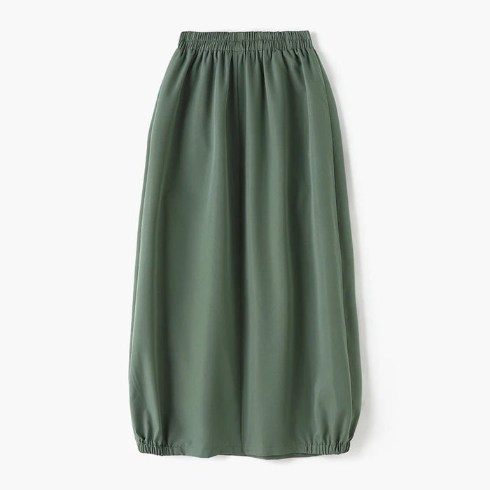 Cargo Midi Skirt with Pockets