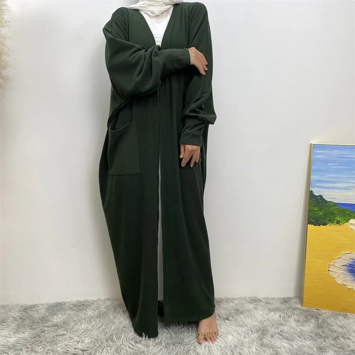 Butterfly Maxi Cardigan w/ Front Pockets