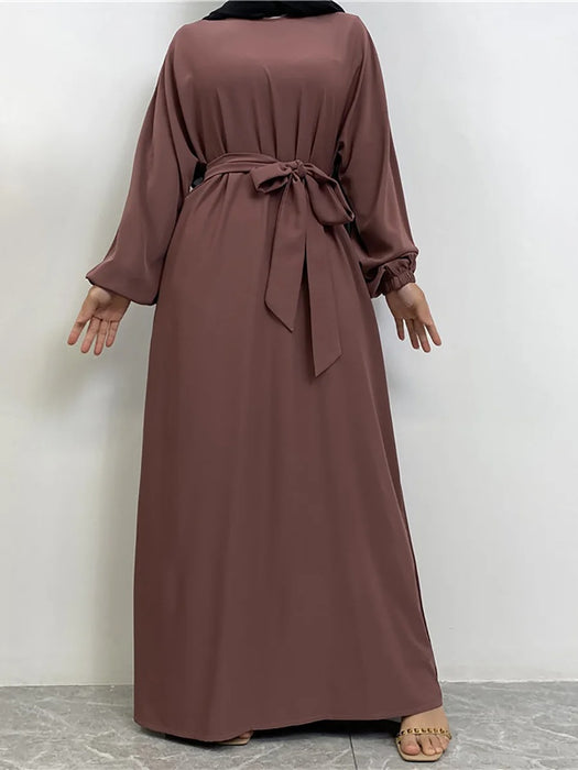 Everyday Maxi Dress w/ Elasticated Cuffs