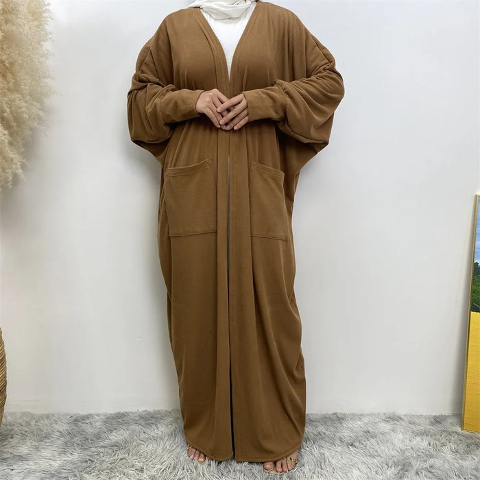 Butterfly Maxi Cardigan w/ Front Pockets