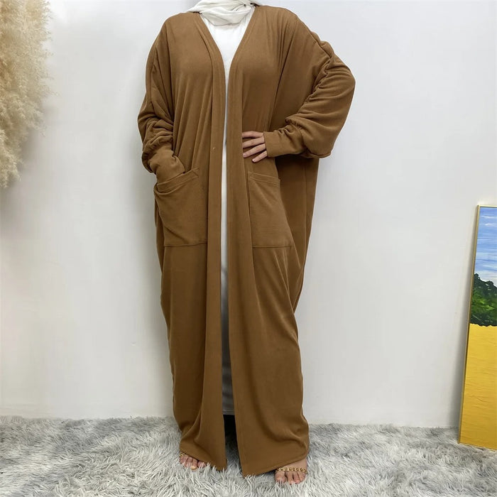 Butterfly Maxi Cardigan w/ Front Pockets