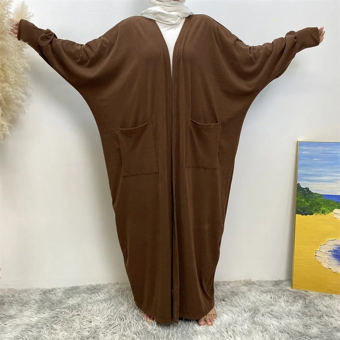 Butterfly Maxi Cardigan w/ Front Pockets