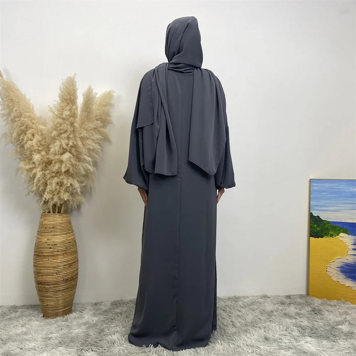 The Ultimate Maxi Dress (w/ Attached Scarf & Pockets)
