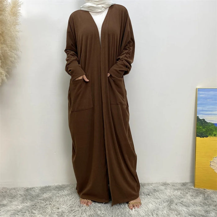 Butterfly Maxi Cardigan w/ Front Pockets