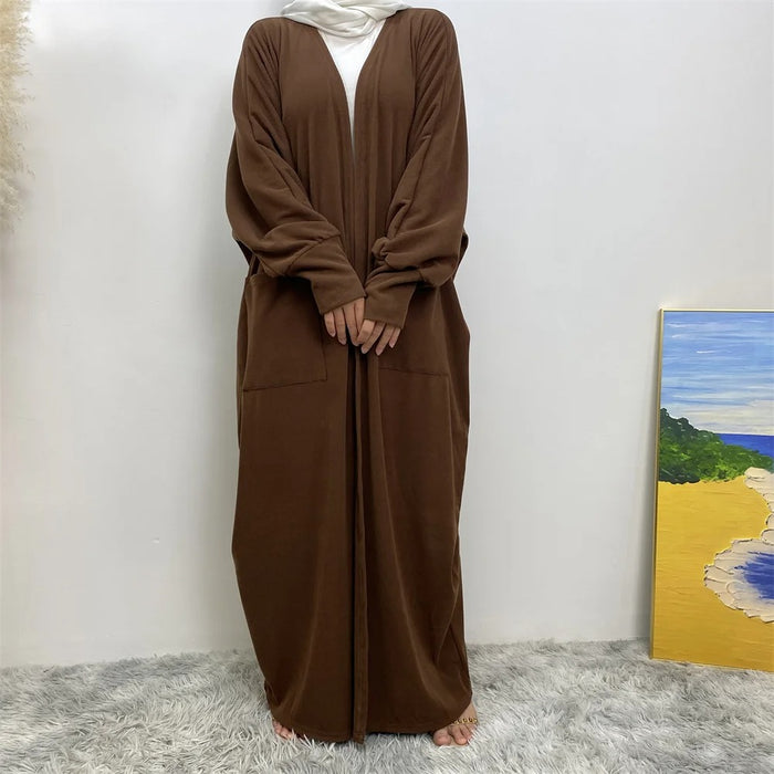 Butterfly Maxi Cardigan w/ Front Pockets