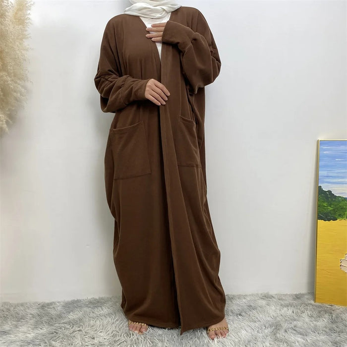 Butterfly Maxi Cardigan w/ Front Pockets