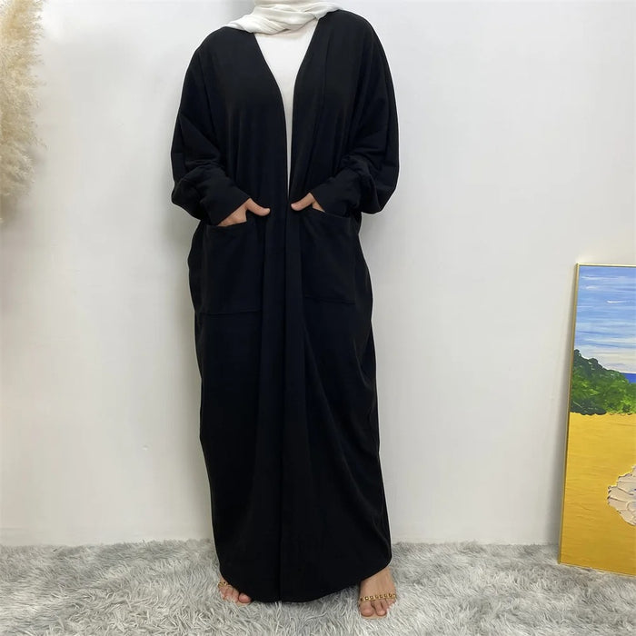 Butterfly Maxi Cardigan w/ Front Pockets