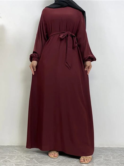 Everyday Maxi Dress w/ Elasticated Cuffs