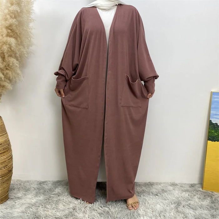 Butterfly Maxi Cardigan w/ Front Pockets