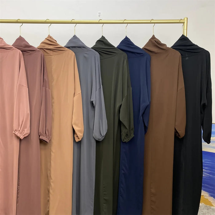 The Ultimate Maxi Dress (w/ Attached Scarf & Pockets)