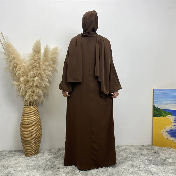 The Ultimate Maxi Dress (w/ Attached Scarf & Pockets)