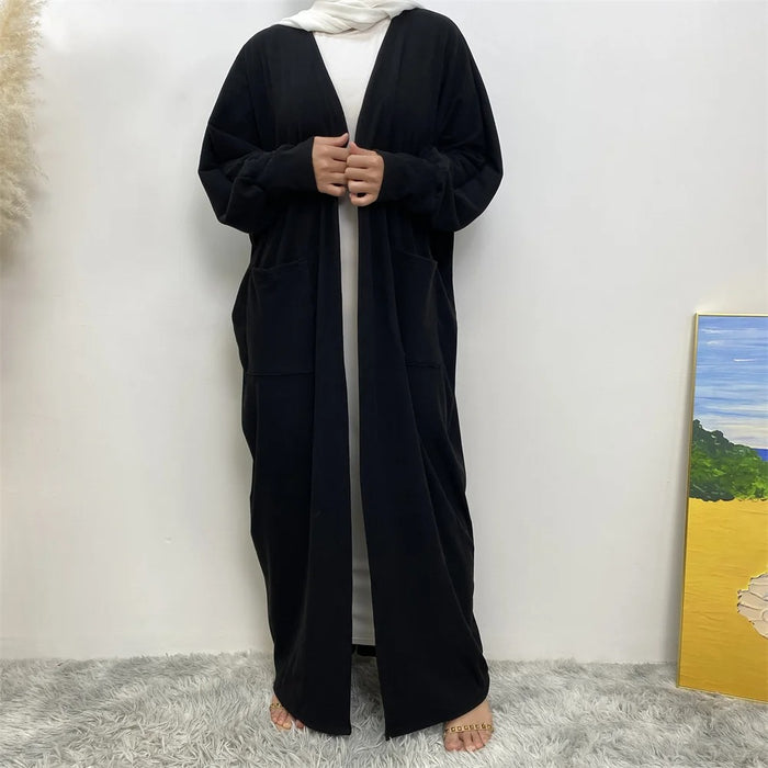 Butterfly Maxi Cardigan w/ Front Pockets