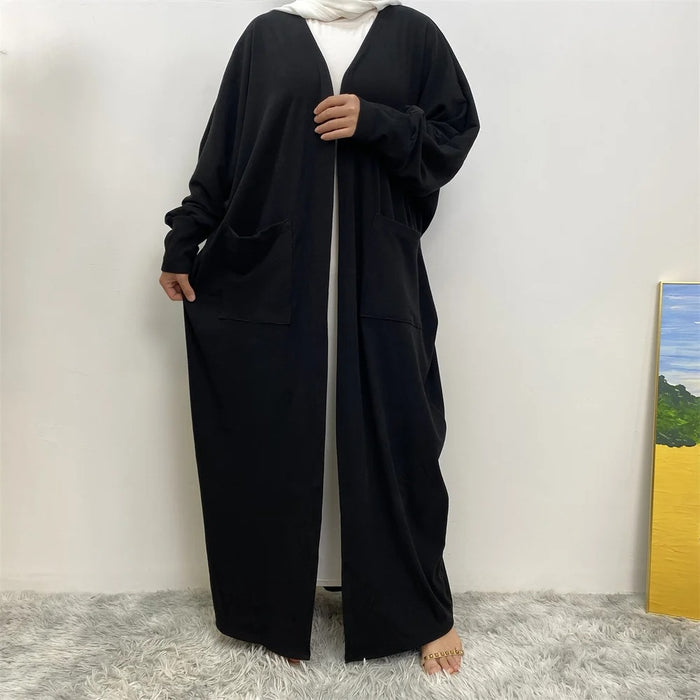 Butterfly Maxi Cardigan w/ Front Pockets