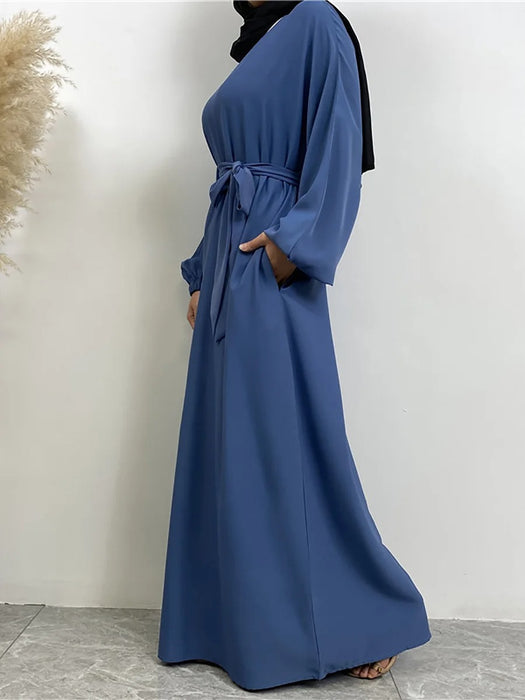 Everyday Maxi Dress w/ Elasticated Cuffs