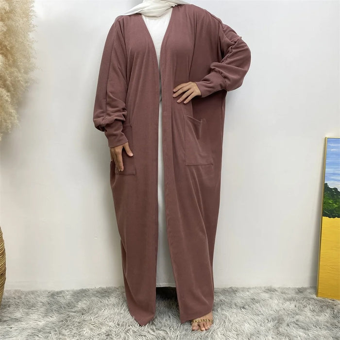Butterfly Maxi Cardigan w/ Front Pockets