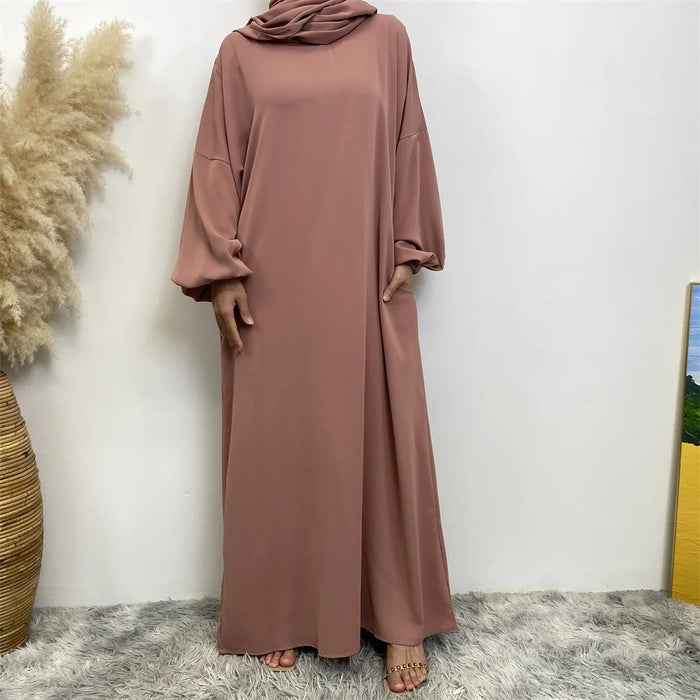 The Ultimate Maxi Dress (w/ Attached Scarf & Pockets)
