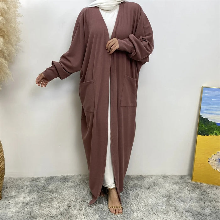 Butterfly Maxi Cardigan w/ Front Pockets