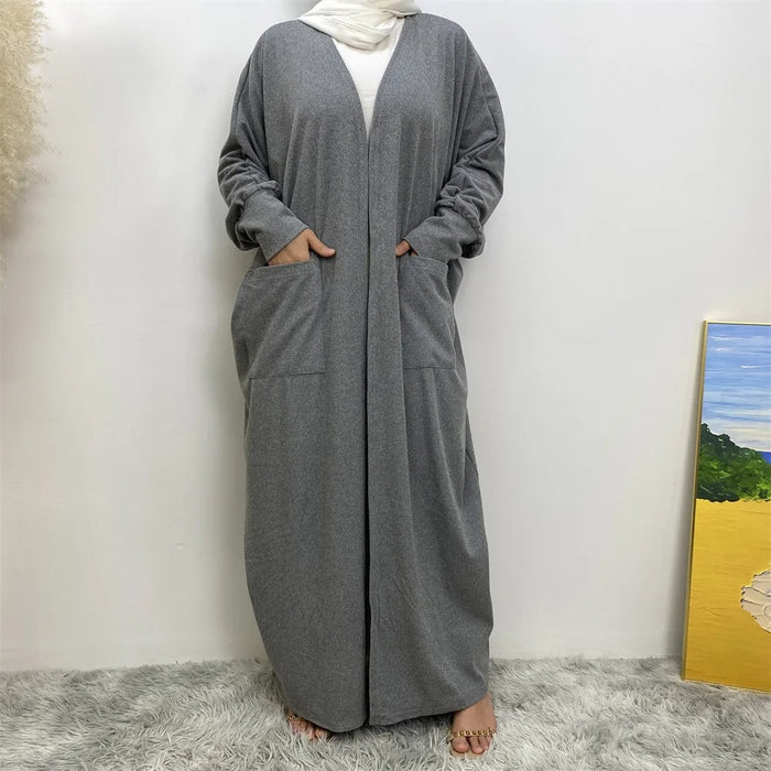 Butterfly Maxi Cardigan w/ Front Pockets