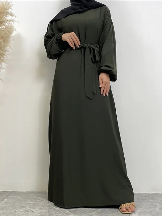 Everyday Maxi Dress w/ Elasticated Cuffs