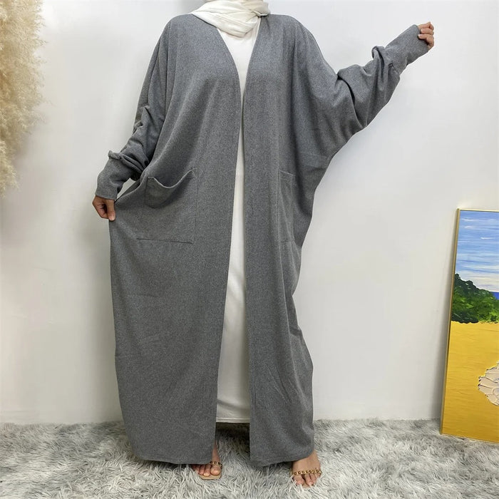 Butterfly Maxi Cardigan w/ Front Pockets