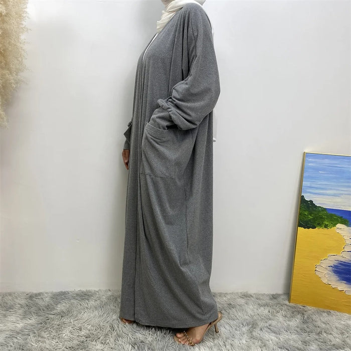 Butterfly Maxi Cardigan w/ Front Pockets