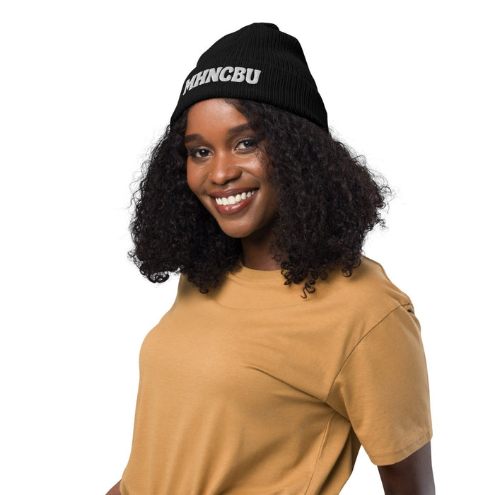 MHNCBU Embroidered Organic Beanie