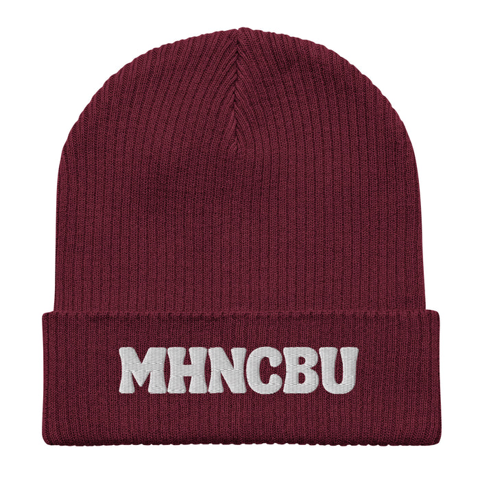 MHNCBU Embroidered Organic Beanie