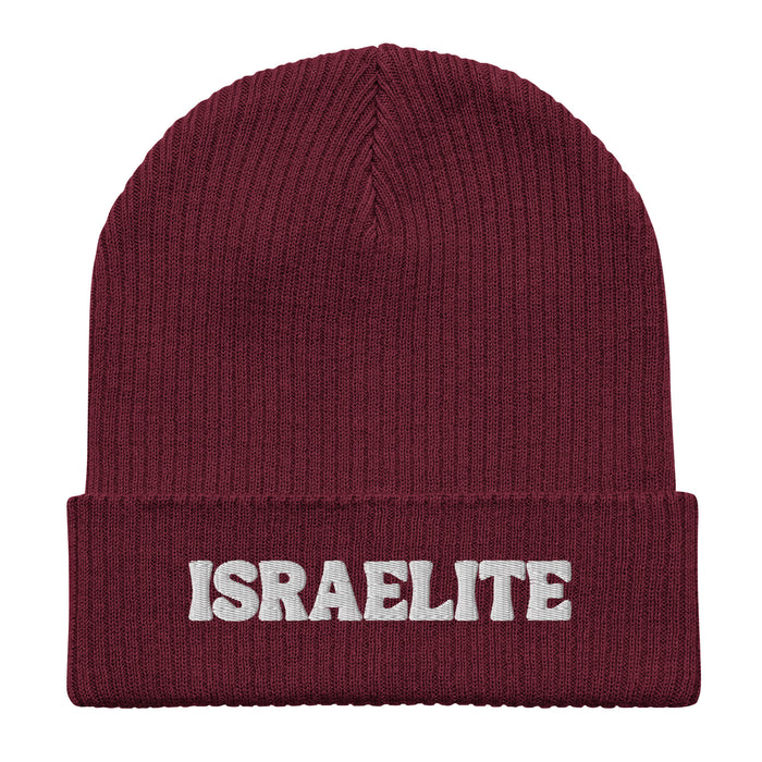 ISRAELITE Embroidered Organic Beanie